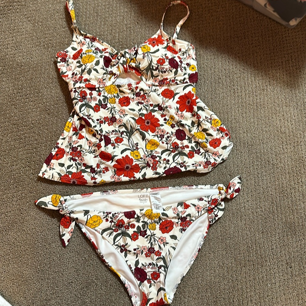 Loft beach women’s large tankini